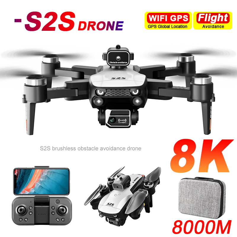 Drone Photogrammetry - Novo drone s2s 8k profissional hd