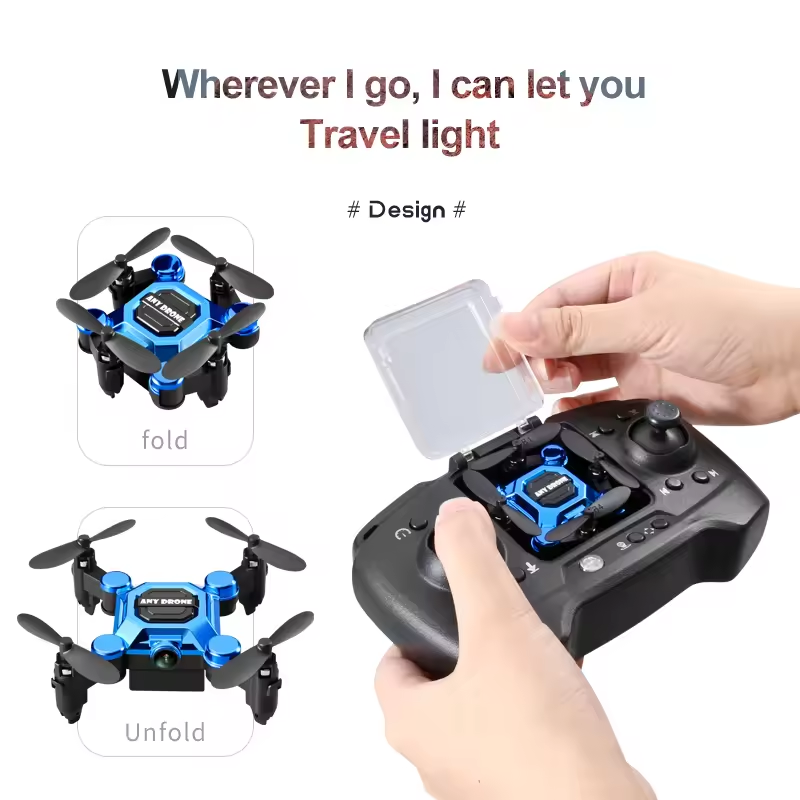 Novo Drone Mini Dobrável K04 c - Drone Multispectral avaliação e preço