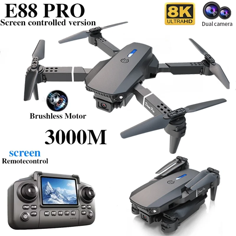 Drone Profissional E88 PRO com - Drone Photogrammetry avaliação e preço