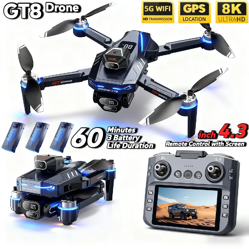 Quente para lsrc gt8 drone 4k  - Drone Multispectral avaliação e preço