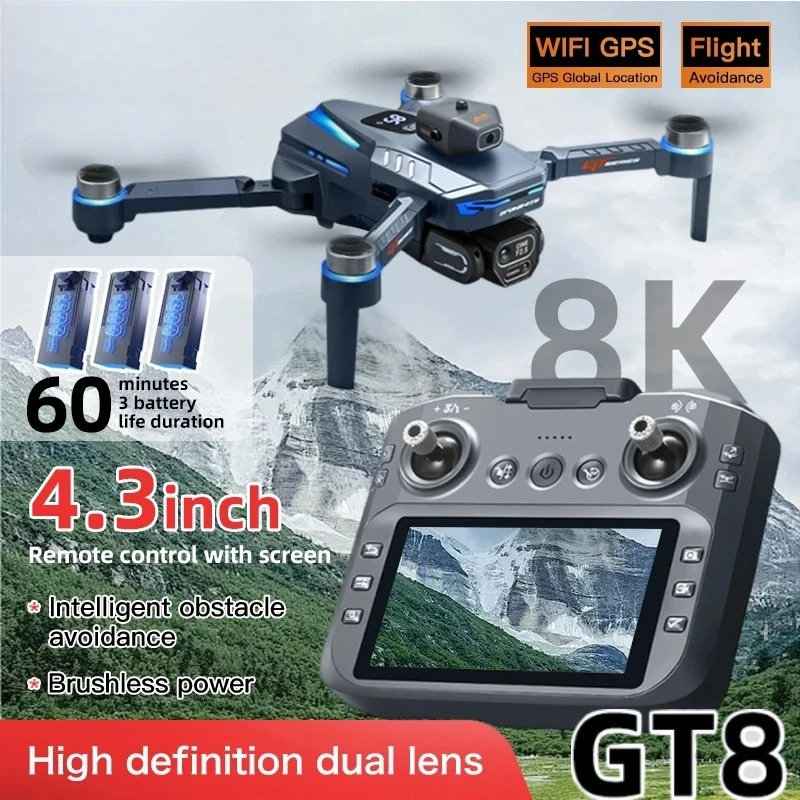 Drone Original GT8 8K Profissi - Drone Photogrammetry avaliação e preço