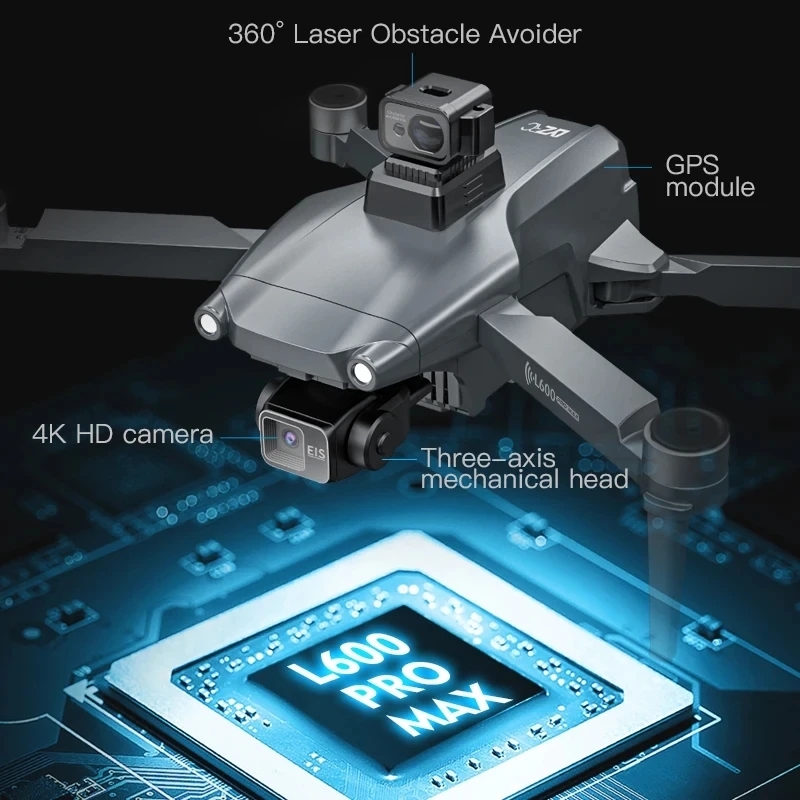 L600 pro max gps drone profiss - Drone Aerial Photography avaliação e preço