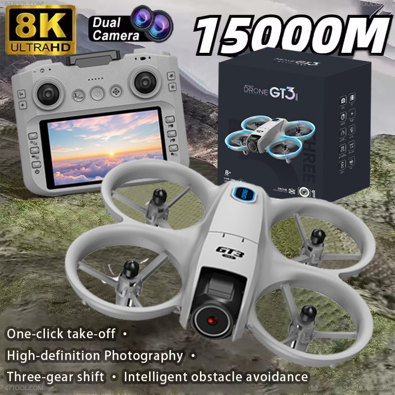 NOVO Drone GT3 MINI Original 8 - Drone Multispectral avaliação e preço